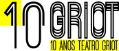 Logo Teatro Griot 10 anos