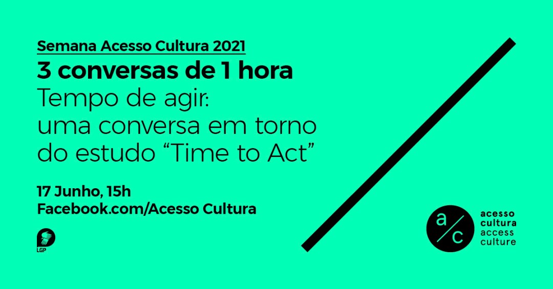 Cartaz da conversa Tempo de Agir